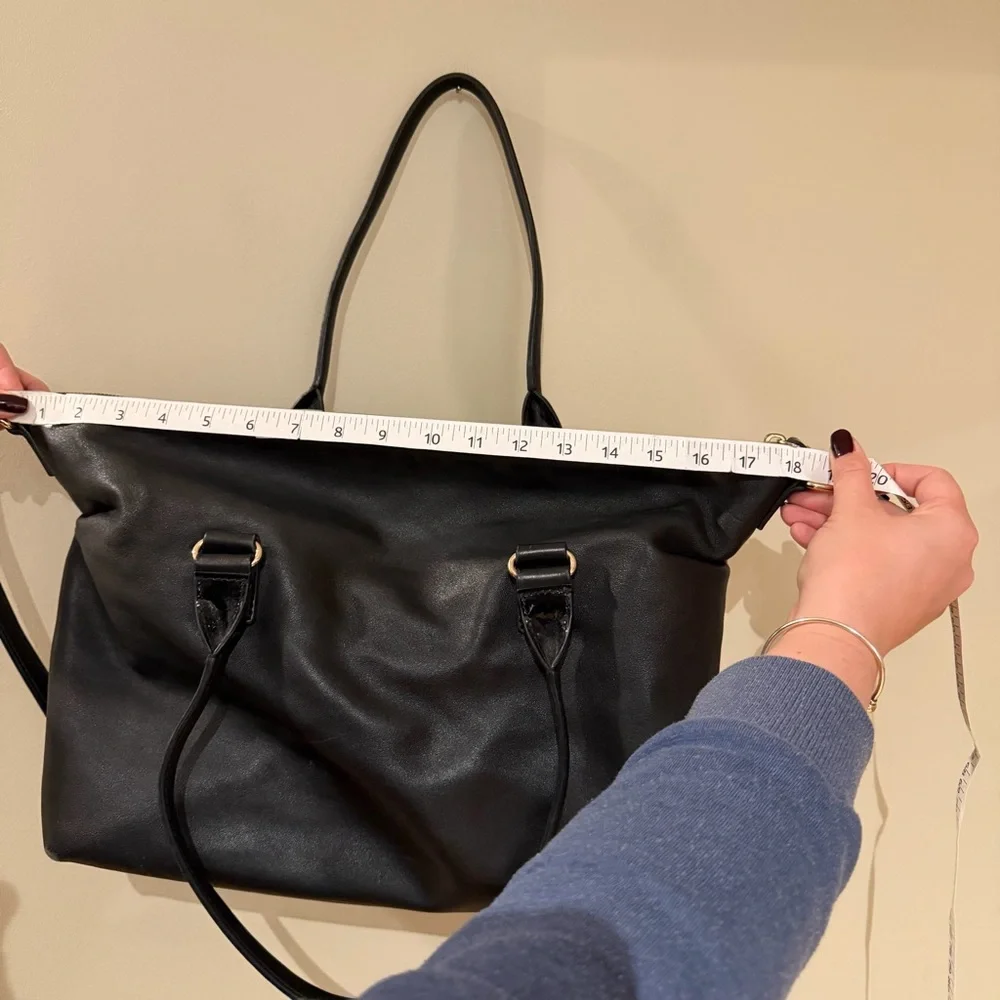 Kate Spade Black Leather Hampton Road Janie Purse